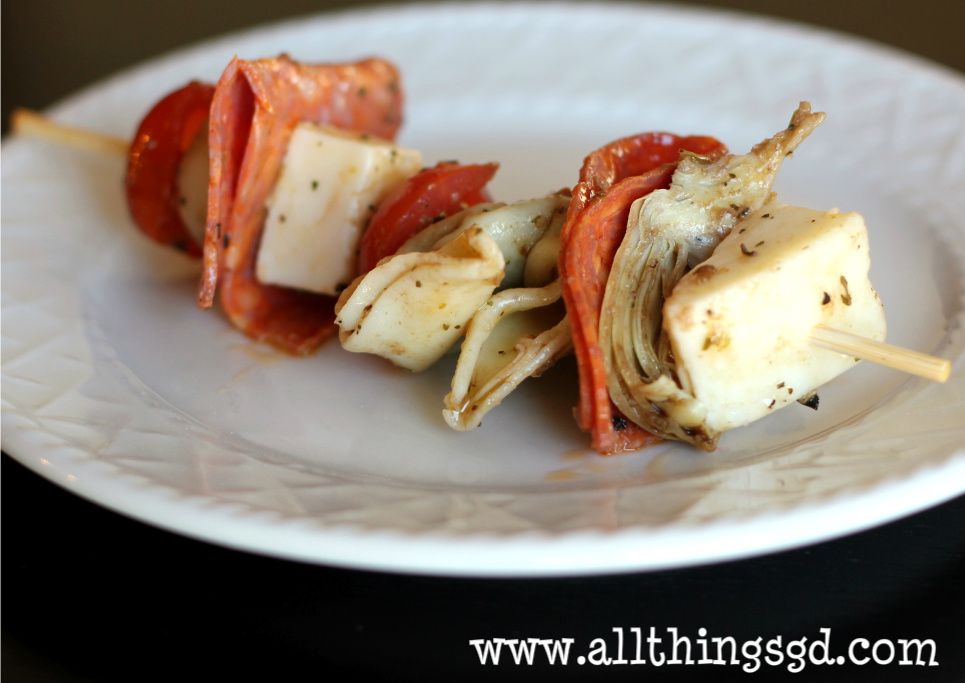 Mediterranean Antipasto Skewers All Things G&D